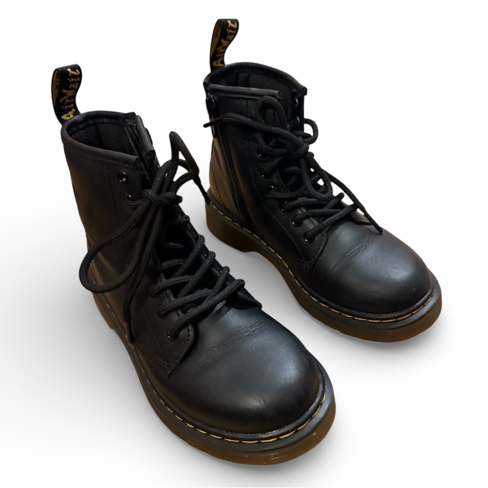 Dr. Martens Black Leather Boots